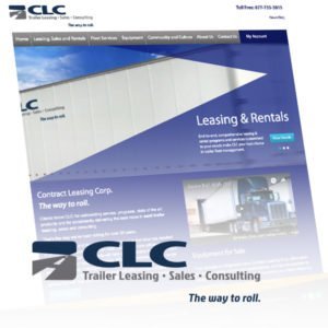 CLC website design