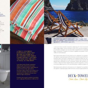 Deck Towel Print Marketing