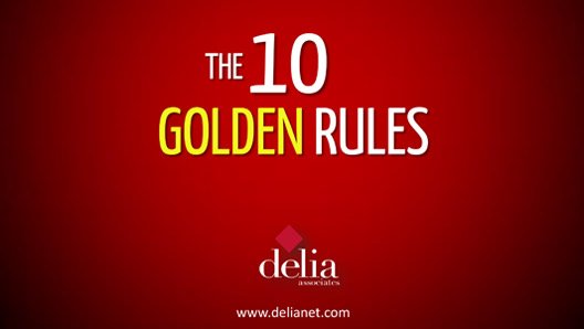 10 Golden Rules Slide