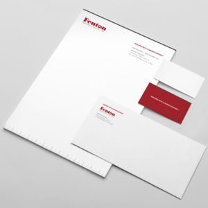 Fenton Construction Stationary - Delia Associates