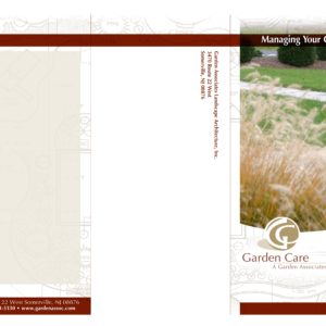 Garden Care Brochure