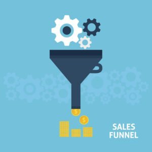 Sales Funnel Flat Concept