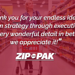 ZipPak Testimonial