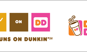 Dunkin ' Logo Before & After