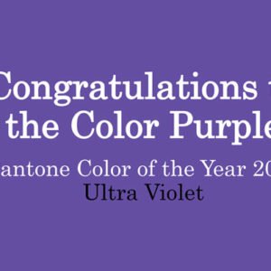 Color of the Year Purple