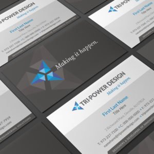 Tri-Power Business Cards