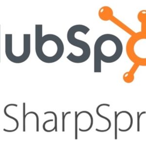 HubSpot Sharpspring logos