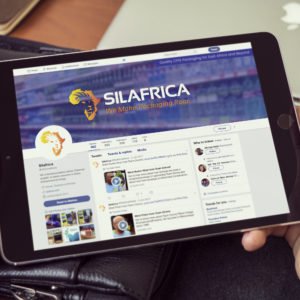 Silafrica Twitter on iPad