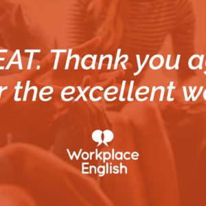 Workplace English Testimonial