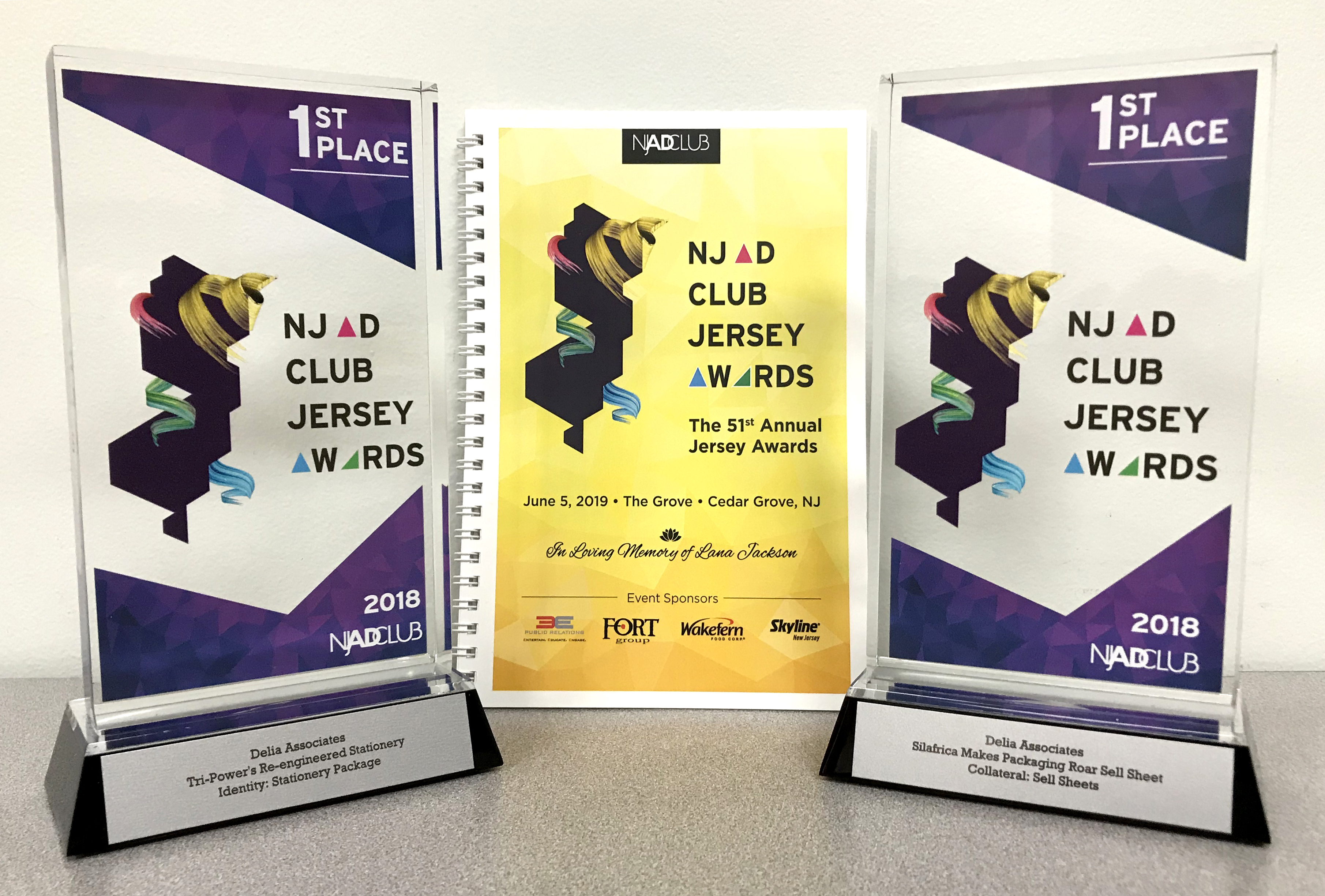 NJ AD Club Trophies