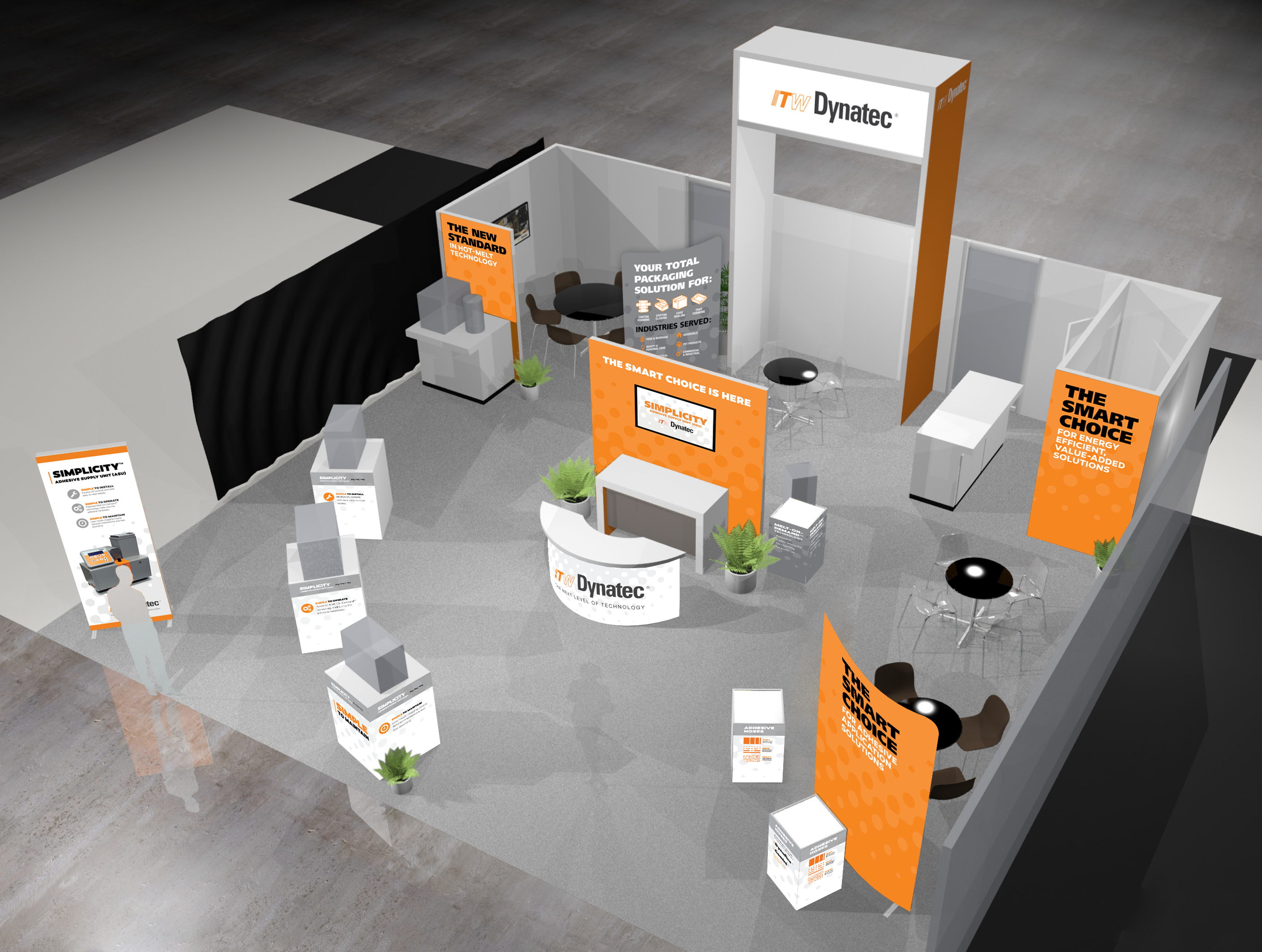 Dynatec Tradeshow Layout