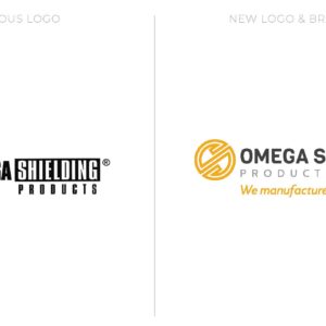 Omega Shielding Logo Before and After