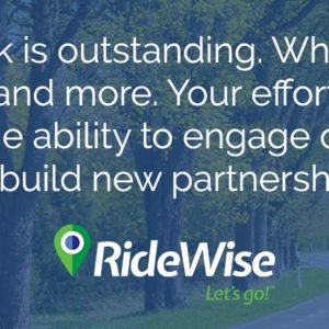 RideWise Testimonial