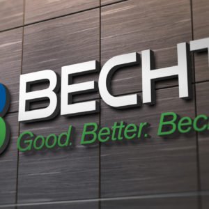 Becht Logo on wall Image