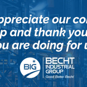 Becht Industrial Group Client Testimonial Image
